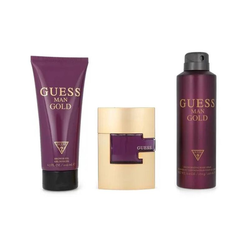Set de Hombre Guess Gold 3 Pzs image number null