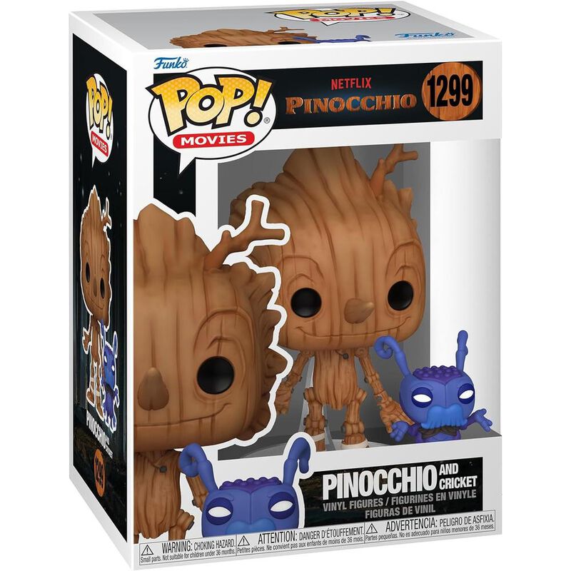 Funko Pop Movies Pinocchio and Cricket image number null