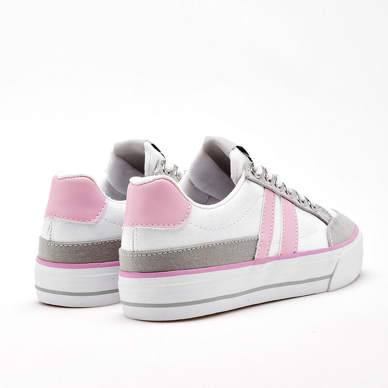 Mora Urban Tenis urbano para mujer blanco gris ... image number null