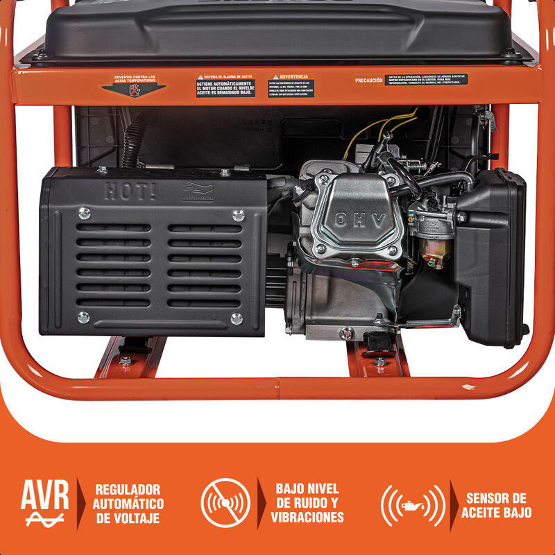 DAEWOO Generador port&aacute;til 2.5 kW 212CC 15L Regu... image number null
