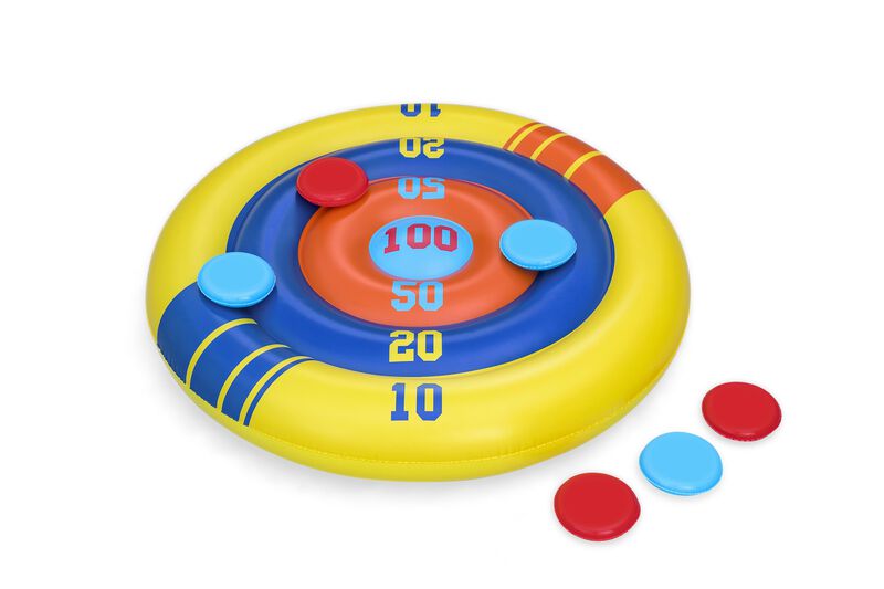 Juego Inflable de Lanzar Frizbe al Circulo para... image number null