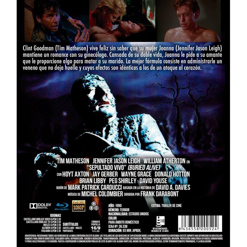 Sepultado Vivo [blu-ray] (1990) image number null