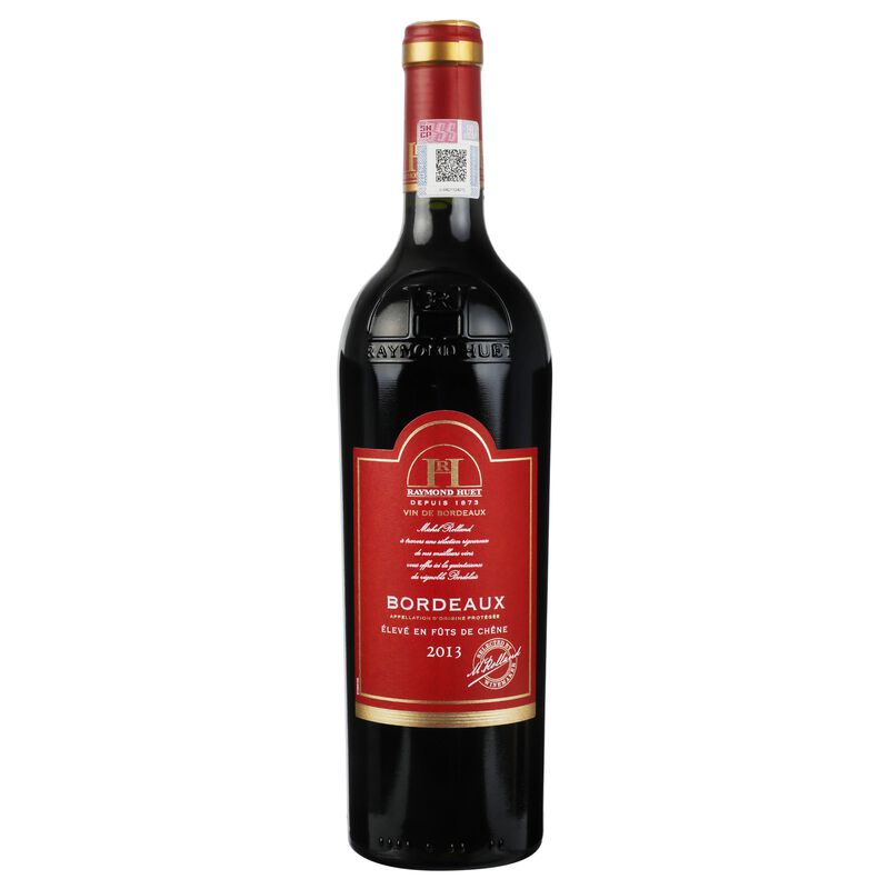 Vino Tinto Raymond Huet Bordeaux Rauge - 750 ml image number null