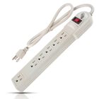 Barra Multicontacto 5 y 1 entradas