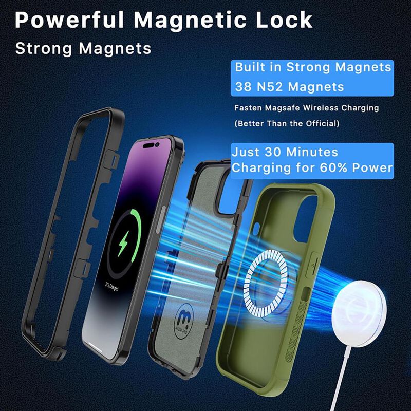 Funda MYBAT Maverick MagSafe clip para iPhone 1... image number null