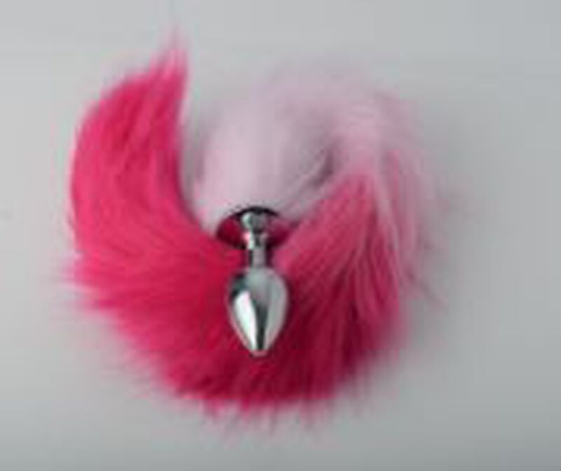 COLITA DE ZORRO ANAL FUCSIA NUBE BUTT image number null