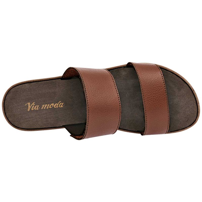 Via Moda Sandalia para mujer camel image number null