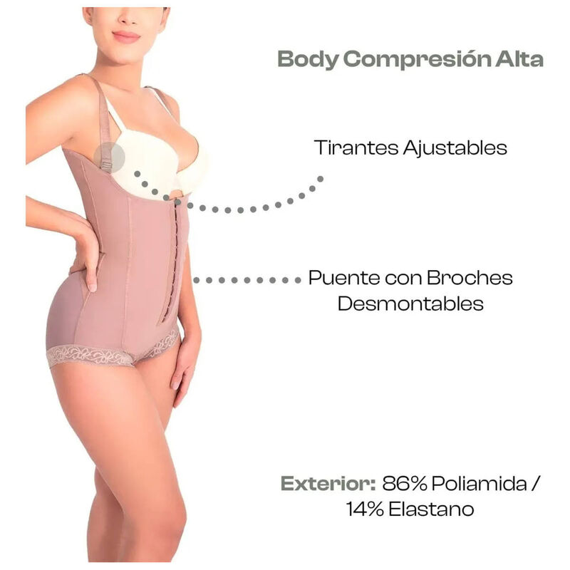 Body Faja Reductiva Florencia Capuchino XCH image number null