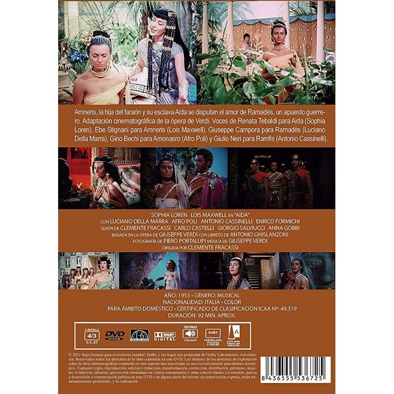 Aida (v.o.s.) [dvd] (1953) image number null