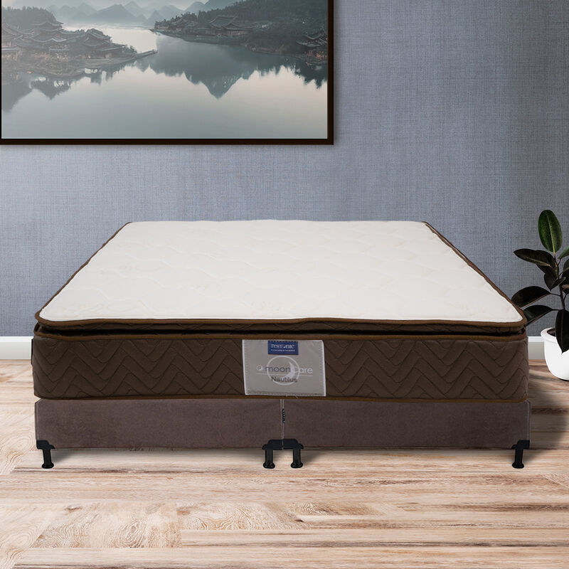 Colch&oacute;n King Size Restonic Nautilus+Almohada Di... image number null