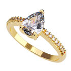 Anillo de Compromiso en Oro de 14K con Circonia - Amore Mio!