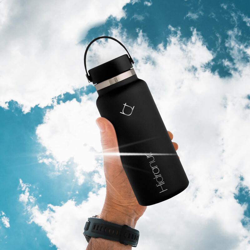 Termo de Acero Inoxidable sin BPA 24 Oz Negro H... image number null