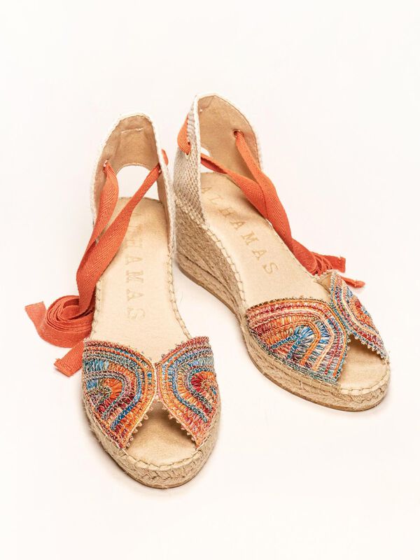Alpargata Lirio Cu&ntilde;a Media Naranja image number null