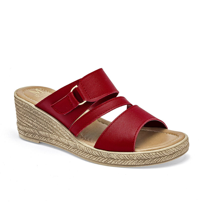 Maxim sandalia cu&ntilde;a para mujer rojo cod 140612-... image number null