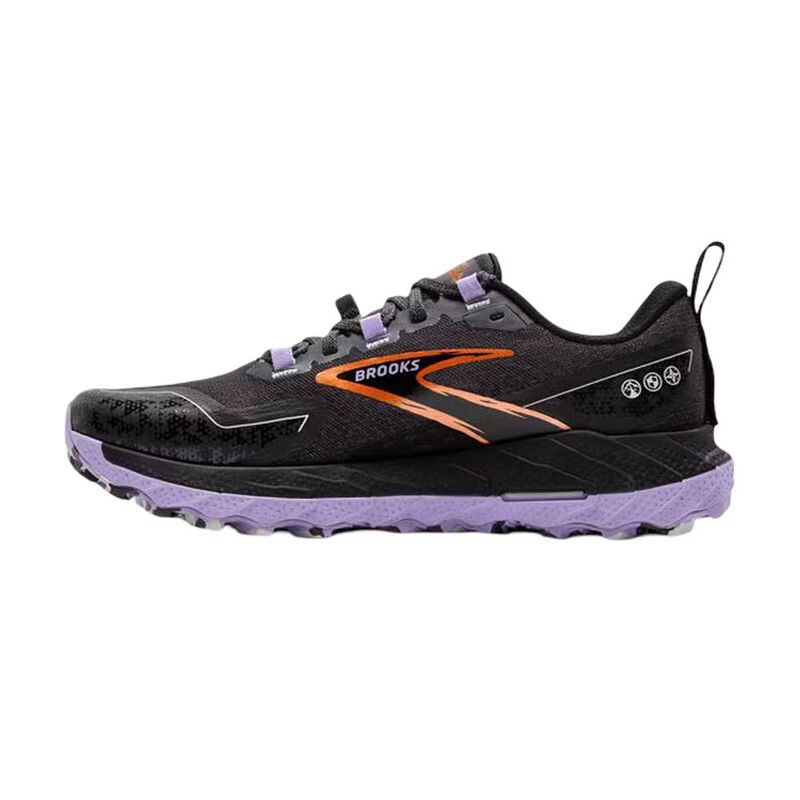 Tenis Brooks para Mujer Cascadia 18 Negro image number null