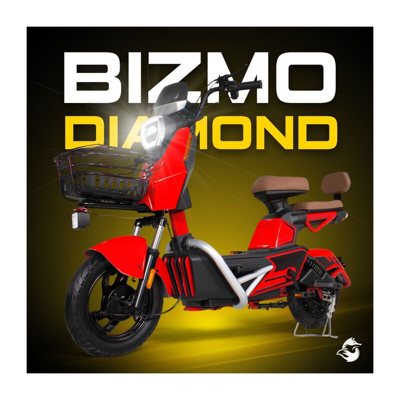 Bicicleta El&eacute;ctrica Moto Bici Scooter 3 Vel 55k... image number null