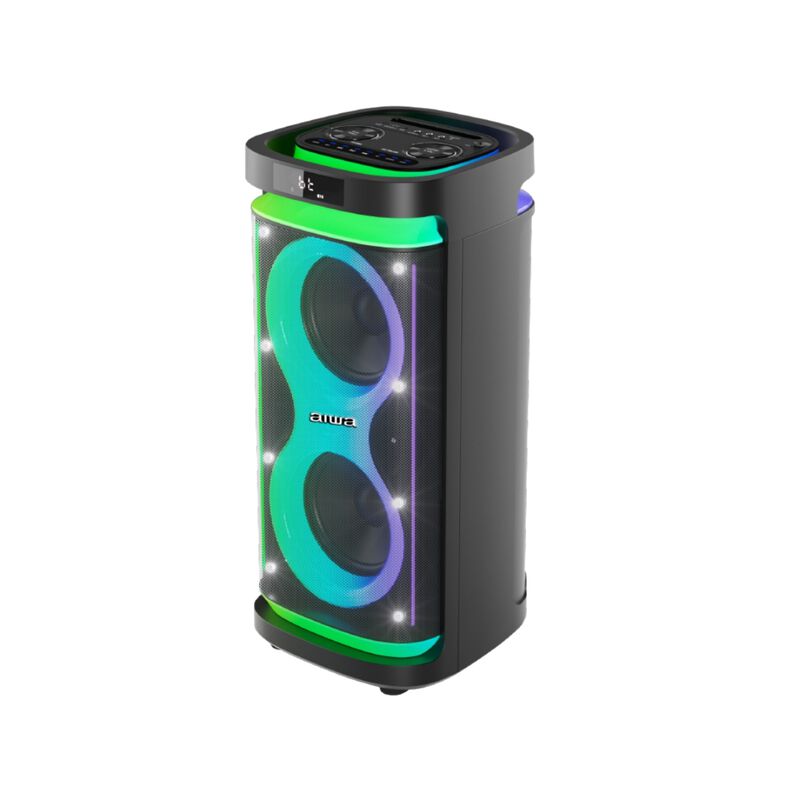 Bocina Aiwa Awpoh5d 8 Pulgadas  800w Luces Led ... image number null