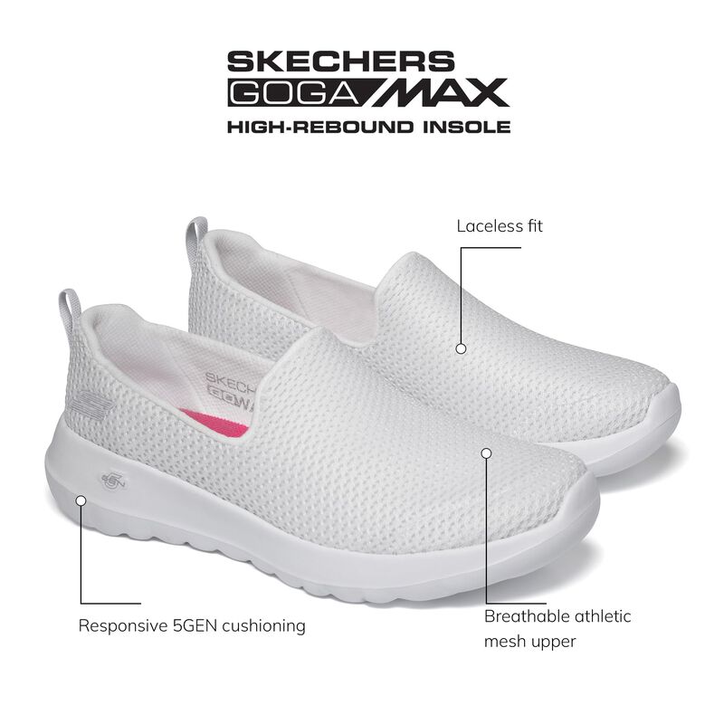 Tenis Skechers Go Walk Joy Para Mujer Blanco Ta... image number null
