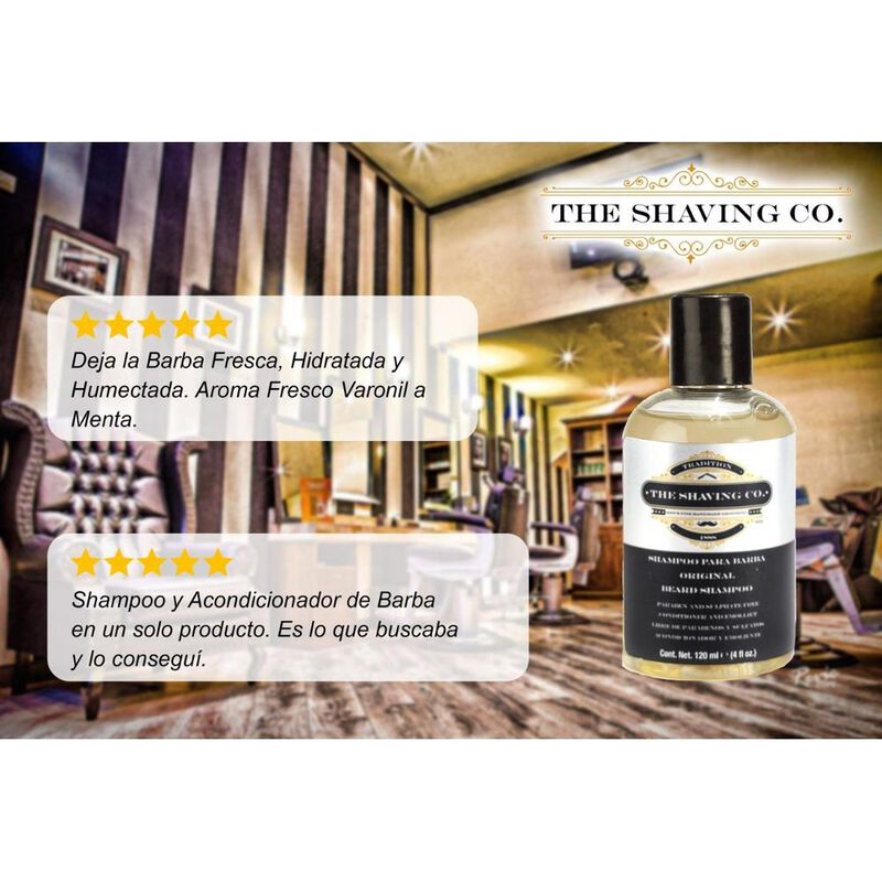 Shampoo Y Acondicionador De Barba 2 En 1 The Sh... image number null