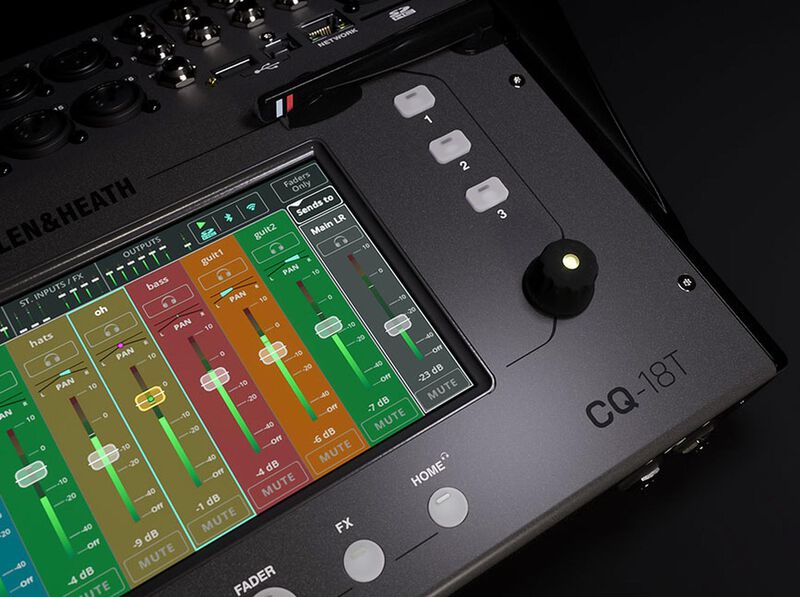 Allen & Heath Cq-18t Mezcladora Digital 18 Ch T... image number null