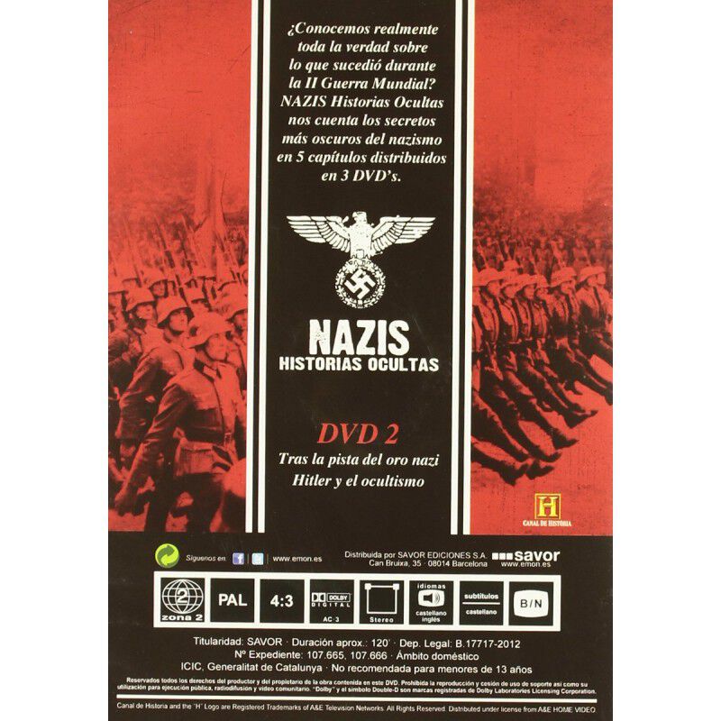 Nazis: Historias Ocultas [dvd] image number null