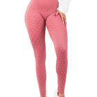 Leggins De Mujer Mallones Dama LIC-0198 Rosa Mallas Deportivas O Casuales