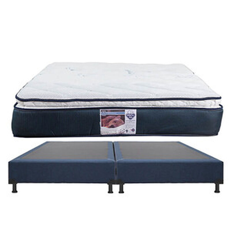 Colchón King Size Spring Air Mónaco + Box Dicas... image number null
