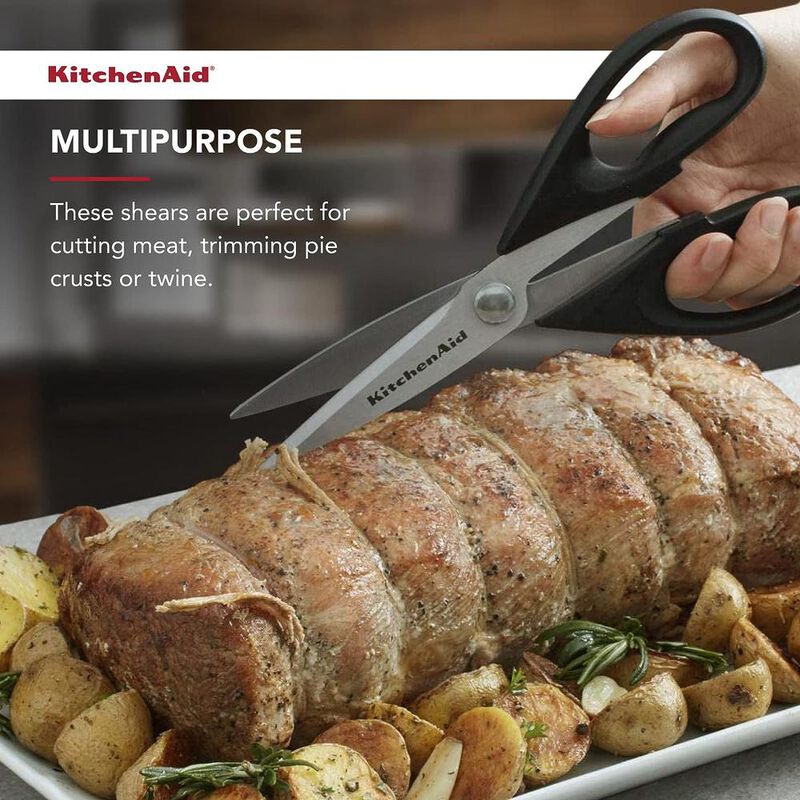 Tijeras de cocina multiusos con funda protector... image number null