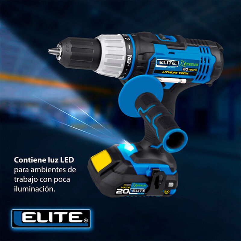 Rotomartillo a Bateria 20 Volts Velocidad Varia... image number null