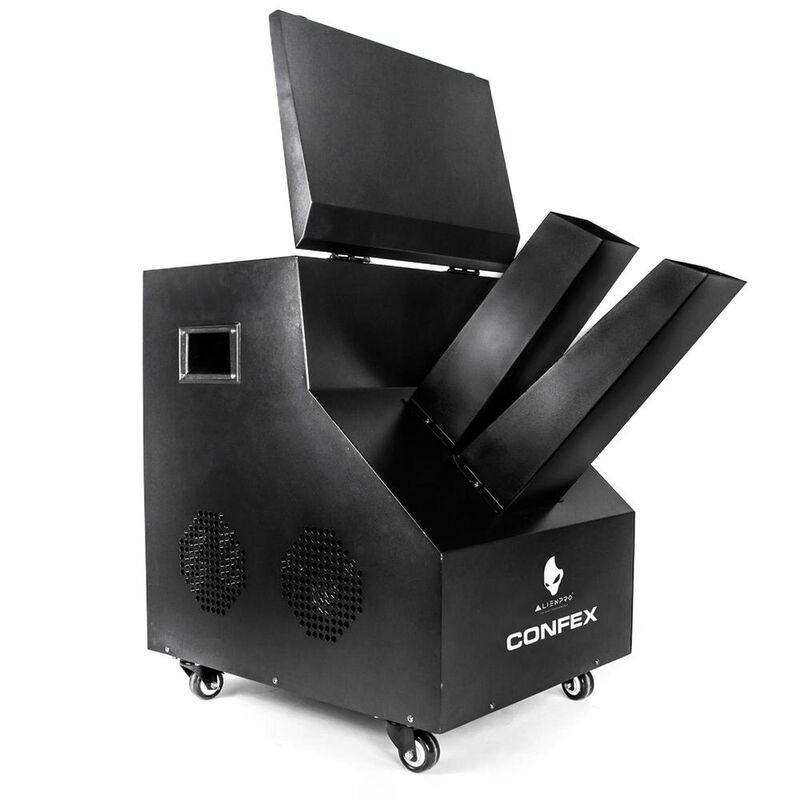 M&aacute;quina De Confeti Confex 1000w AlienPro De Cob... image number null