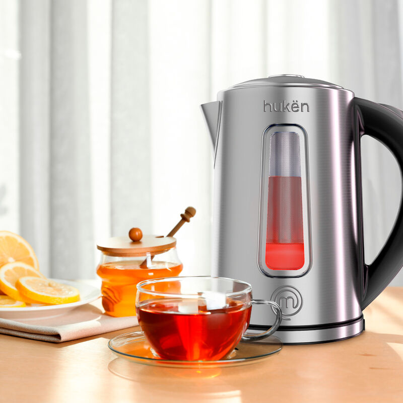 Tetera El&eacute;ctrica Steel-Fuse MasterChecf By Huke... image number null