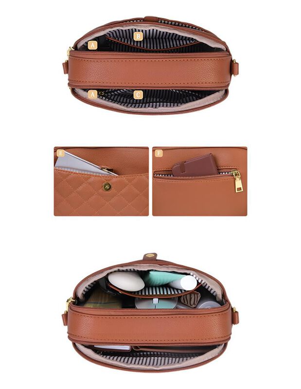 Bolsa Crossbody Pink Brule Crosschic Para Mujer image number null