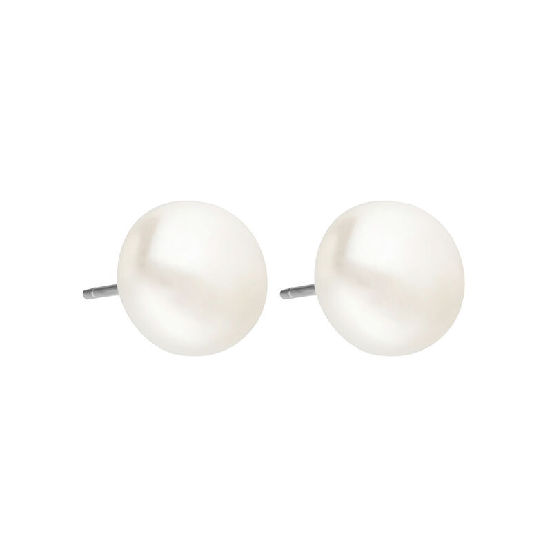 Aretes con Poste de Perla Mediana image number null