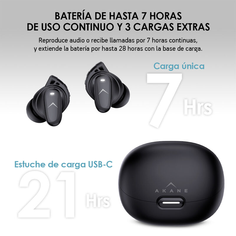 Aud&iacute;fonos Inal&aacute;mbricos Bluetooth Sport Cancelac... image number null