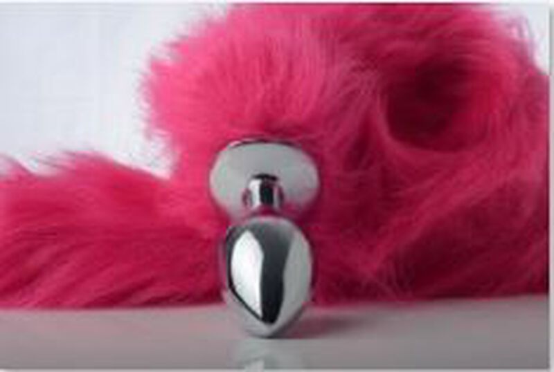 COLITA DE ZORRO ANAL FUCSIA BUTT image number null