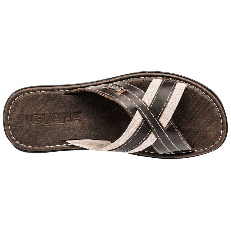 Iguana Sandalia para hombre caf&eacute; beige image number null