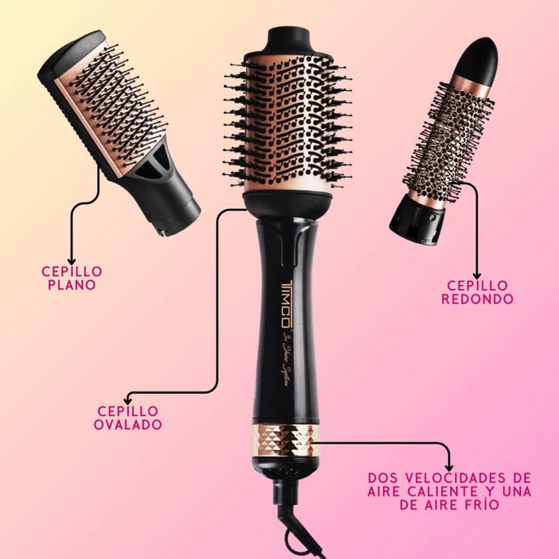 CEPILLO DE AIRE TIMCO AJ-819 CON 3 CABEZALES IN... image number null