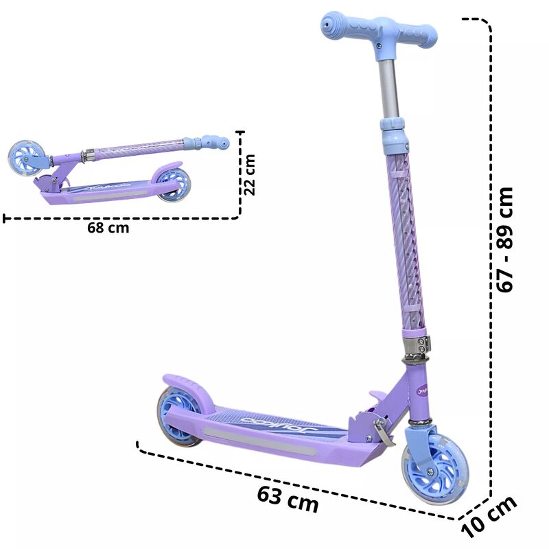 Scooter Pat&iacute;n Del Diablo Para Ni&ntilde;os Con Luces P... image number null