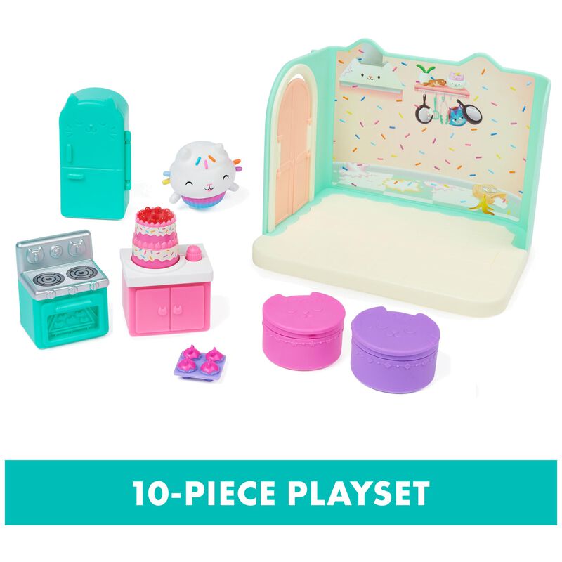 Toy Gabby's Dollhouse Bakley With Cakey Kitchen... image number null