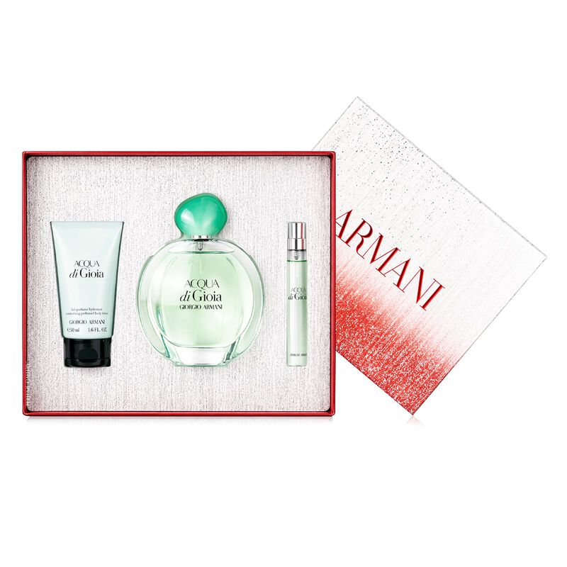 Set De Perfume Para Dama Aqua Di Gioia Edp 100m... image number null