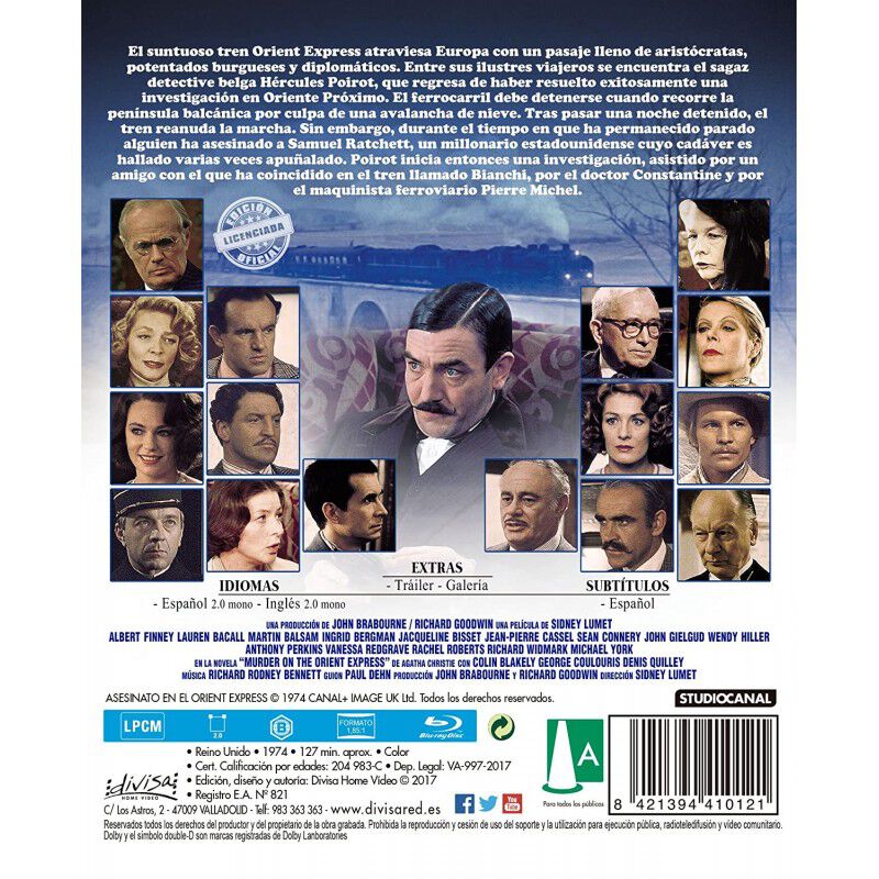 Asesinato en el Orient Express [Blu-ray] image number null