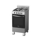 Estufa Midea Mgs20fs1biabg 20 Pulgadas 4q Acero Inox Silver Alb