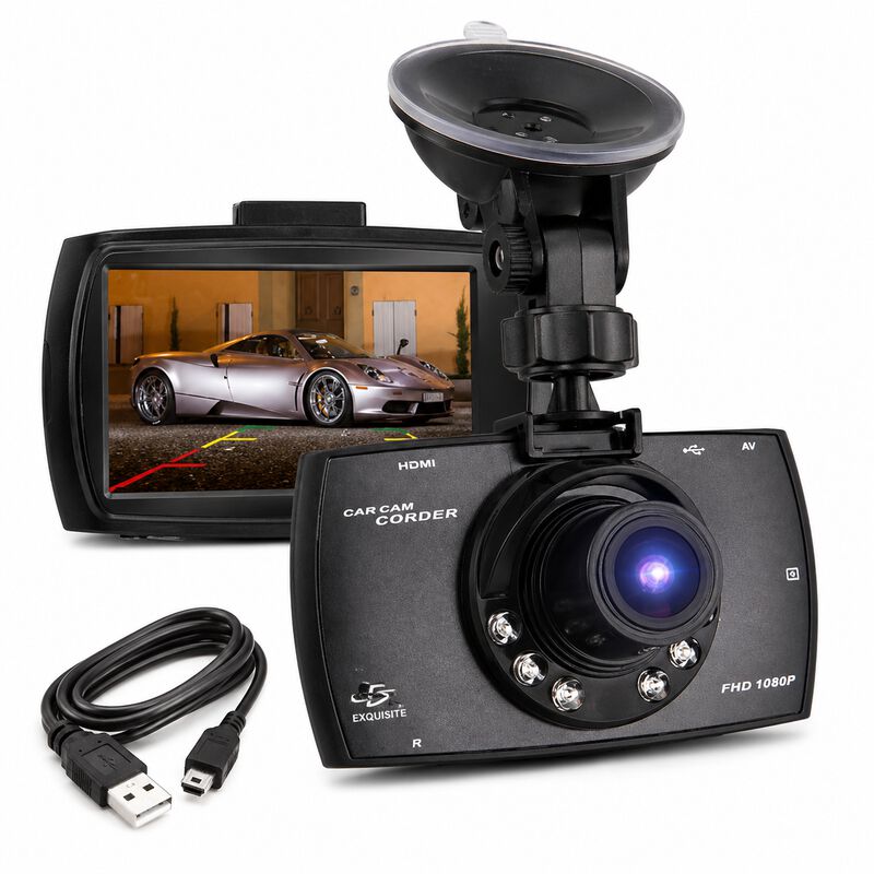 C&aacute;mara Dvr Grabador Auto Con Pantalla Nocturna image number null