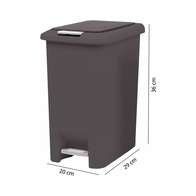 Basurero Con Doble Mecanismo 10l Namaro Design image number null