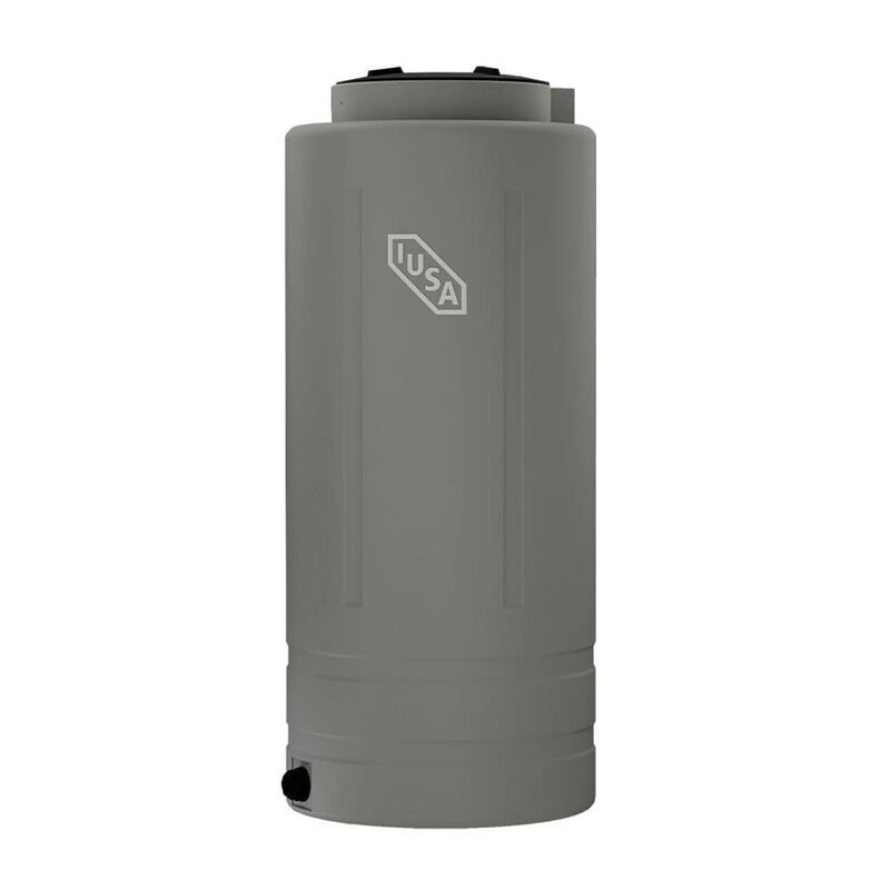 Tinaco Iusa Slim De 800 Litros Gris (sin Acceso... image number null
