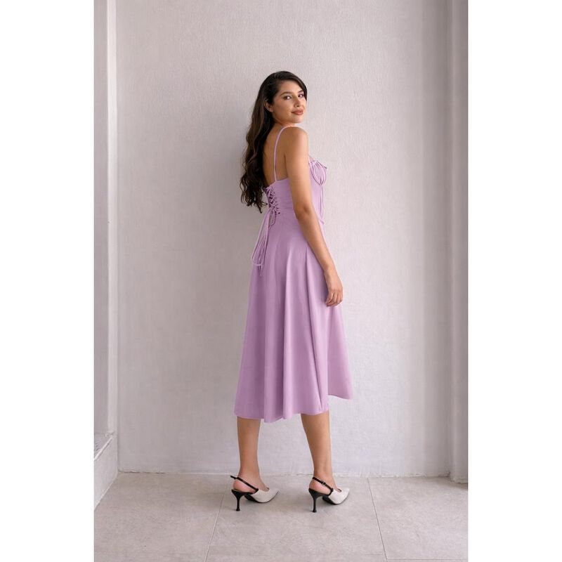Maxi Vestido Con Corset image number null