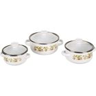 Hot Spot Juego de 3 Ollas de Peltre con Tapa 12, 14 y 16 cms Hot Spot Z479