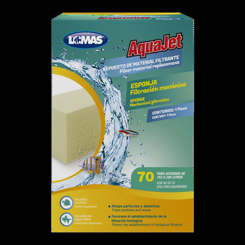 Lomas Repuesto&nbsp;de Esponja&nbsp;aquajet 70 Para Pecer... image number null
