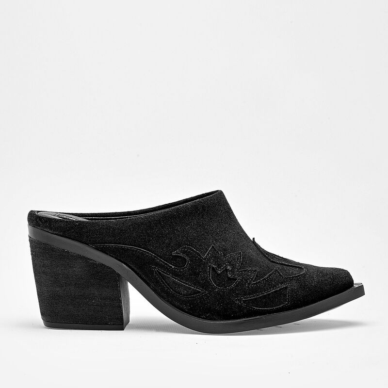 Lady One zapatilla  para mujer  negro cod 14126... image number null