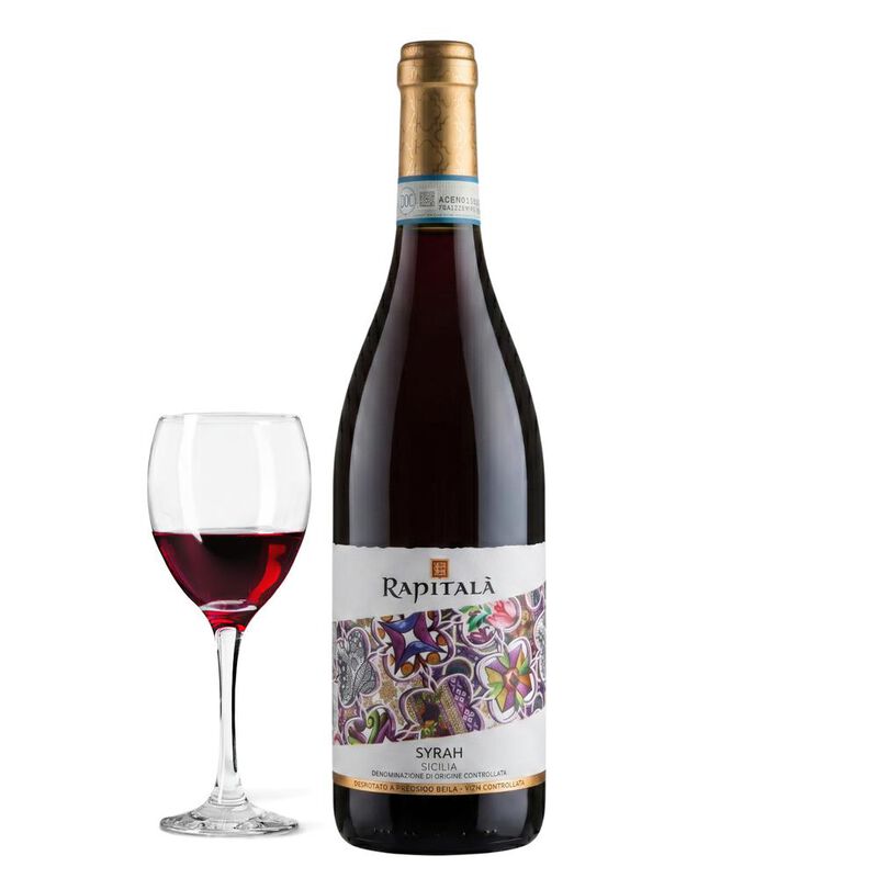 Vino Tinto Rapitala Sicilia Doc Syrah 750ml image number null